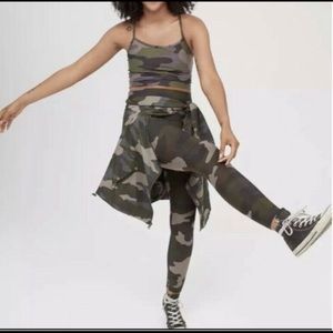 Aerie Camo Crossover Leggings